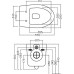 Унитаз подвесной Jaquar Vignette VGS-WHT-81951