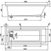 Акриловая ванна Vagnerplast Cavallo 160x70