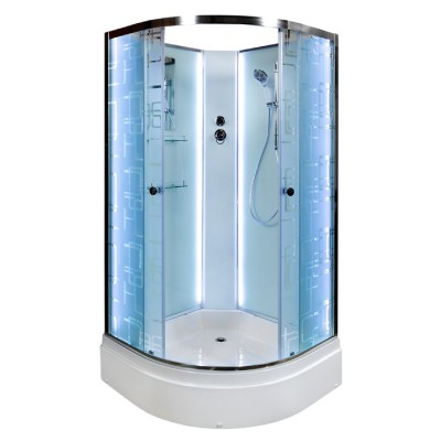 Душевая кабина AvaCan EM2780 N LED 80x80