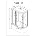 Душевая кабина AvaCan D312SL 120x90