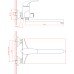 Смеситель 1 Orange Archi M55-211cr универсальный