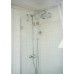 Душевая дверь в нишу GuteWetter Lux Door GK-002A левая 105 см стекло бесцветное, фурнитура хром