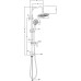 Душевая стойка Damixa Akita 409110064