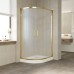 Душевой уголок Vegas Glass ZS-F 100*90 09 10 профиль золото, стекло сатин
