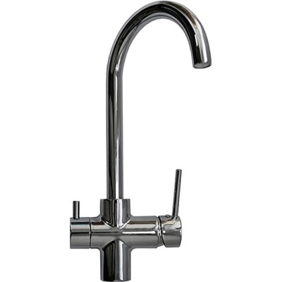 Смеситель Ulgran U-015 хром, для кухонной мойки