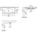 Раковина Villeroy & Boch La belle 6124 11R1 alpin CeramicPlus