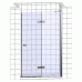 Душевая дверь в нишу GuteWetter Trend Door GK-862AP правая 105 см стекло бесцветное Two, профиль хром