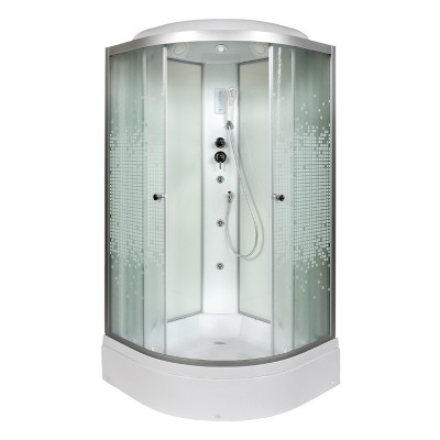 Душевая кабина AvaCan L 780 80x80 с электрикой и гидромассажем