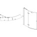 Шторка на ванну Aquanet Beta 3 NF7221-1 hinge для ванны Mayorca