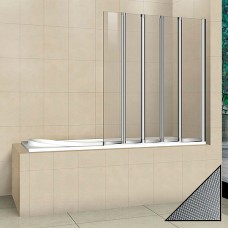 Шторка на ванну Cezares Pratico V5 120/140 P Cr R 