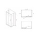 Душевое ограждение Abber Schwarzer Diamant AG30100B-S80B-S80B 100x80
