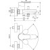 Душевой комплект Ideal Standard Vito B1132AA
