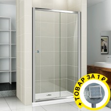 Душевая дверь в нишу Cezares Pratico BF1 150 C Cr + трап в подарок 