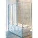 Шторка на ванну GuteWetter Practic Part GV-413A левая 183x85 см стекло бесцветное, профиль матовый хром