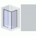 Душевой уголок GuteWetter Slide Rectan GK-863B правая 160x90 см стекло бесцветное, профиль хром