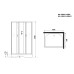 Душевая кабина Niagara NG-43085-14QBKG 100x80