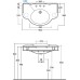 Раковина Globo Paestum PA056.BI*1 90 см
