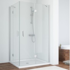 Душевой уголок Vegas Glass AFA-F 100*80 07 01 R профиль матовый хром, стекло прозрачное 