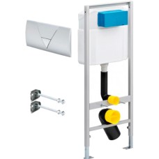 Система инсталляции для унитазов Viega Eco-WC 673192 4 в 1 с кнопкой смыва 
