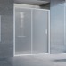 Душевая дверь в нишу Vegas Glass ZP 160 01 10 профиль белый, стекло сатин