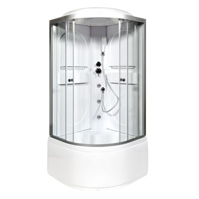 Душевая кабина AvaCan L 610 100x100 с гидромассажем