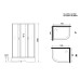 Душевая кабина Niagara NG-33294-14RBK 120x90