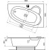 Акриловая ванна Ravak Asymmetric 160x105 R C471000000