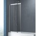 Шторка на ванну Cezares Slider VF-11-90/150-C-Cr стекло прозрачное