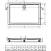 Поддон для душа Riho 275 с панелью и ножками 120x80 см