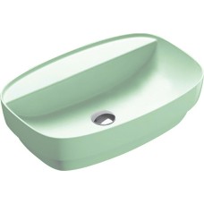 Раковина Catalano Green Lux 60x40 встраиваемая сверху, зеленый матовый 