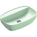 Раковина Catalano Green Lux 60x40 встраиваемая сверху, зеленый матовый