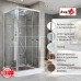 Душевая кабина AvaCan Z1910 LED 100x100