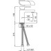 Смеситель Jaquar Alive ALI-CHR-85011B для раковины