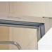 Шторка на ванну GuteWetter Practic Part GV-403 158-162 см стекло бесцветное, профиль матовый хром
