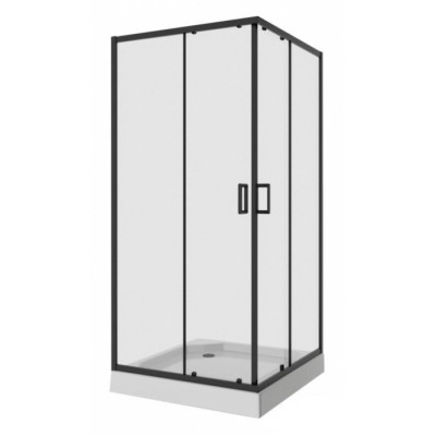 Душевое ограждение Niagara NG-6888-08 BLACK 80x80