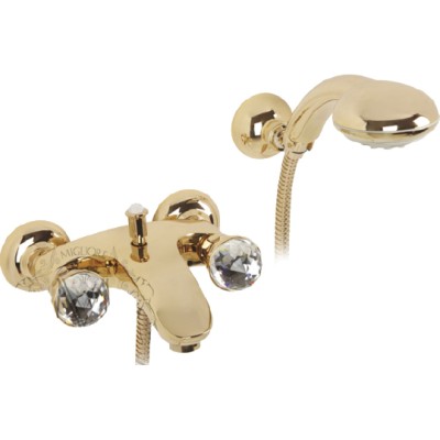 Смеситель Migliore Korona Swarovski ML.KRN-4702 Do для ванны с душем