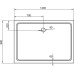 Поддон для душа Cezares SMC AH 140x90 см