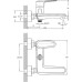 Смеситель Rush Devon DE7535-44 для ванны с душем