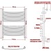 Полотенцесушитель водяной Ника Arc ЛД (г3) Skala toxo 100/50-18