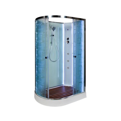 Душевая кабина AvaCan EM2012R N LED+GM 120x90 с гидромассажем