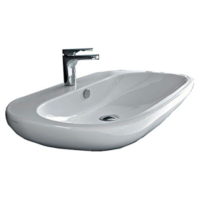 Раковина Hidra Ceramica ABC накладная белая, 80 см