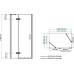 Душевой уголок Wasserkraft Aller White 10H06LW 120x80 см