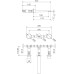 Смеситель La Torre Laghi 44280.CR С ВНУТРЕННЕЙ ЧАСТЬЮ, для раковины