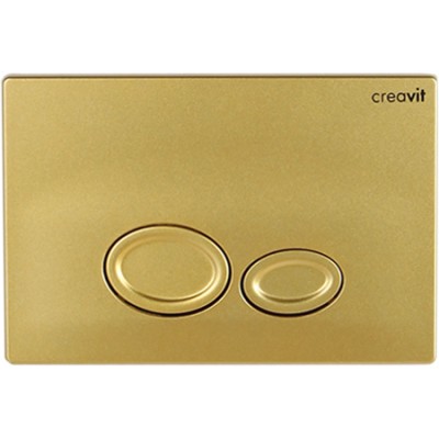 Кнопка смыва Creavit Drop GP2006.00 золото матовое