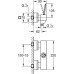 Смеситель Grohe Eurocube Joy 23665000 для душа