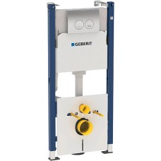 Система инсталляции для унитазов Geberit Duofix 458.121.21.1 4 в 1 с кнопкой смыва 