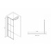 Душевая перегородка ABBER Immer Offen AG62120B 120x200