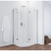 Душевой уголок Vegas Glass AFS-F 120*80 08 01 R профиль глянцевый хром, стекло прозрачное