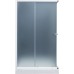 Душевой уголок De Aqua K12080MT-W 120х80, стекло матовое