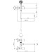 Смеситель Zorg Sanitary ZR 704 WD33-12 S универсальный